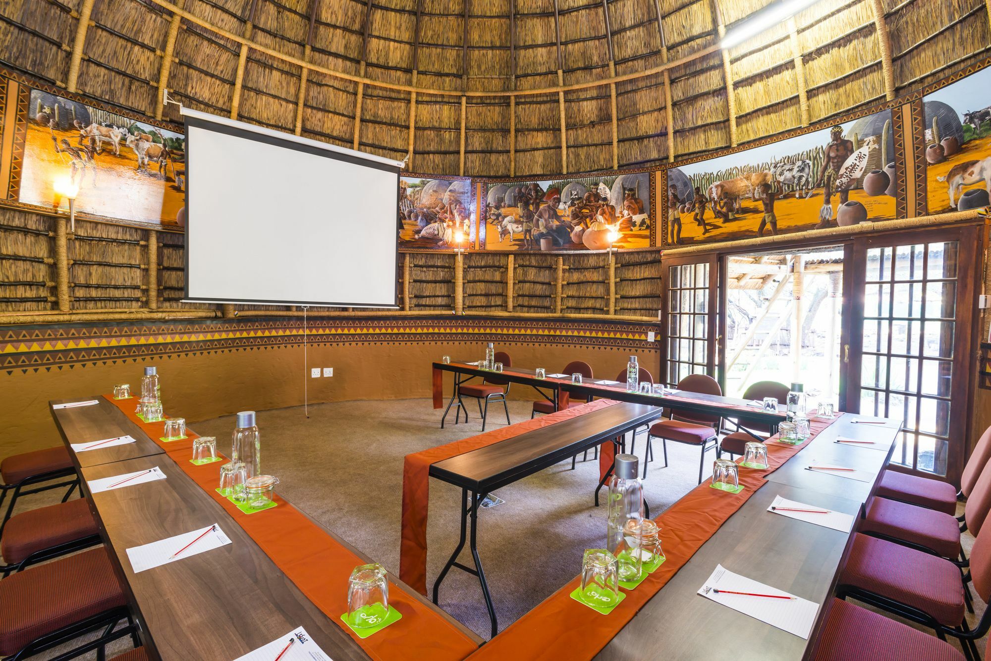 Aha Lesedi African Lodge & Cultural Village Broederstroom Exterior photo