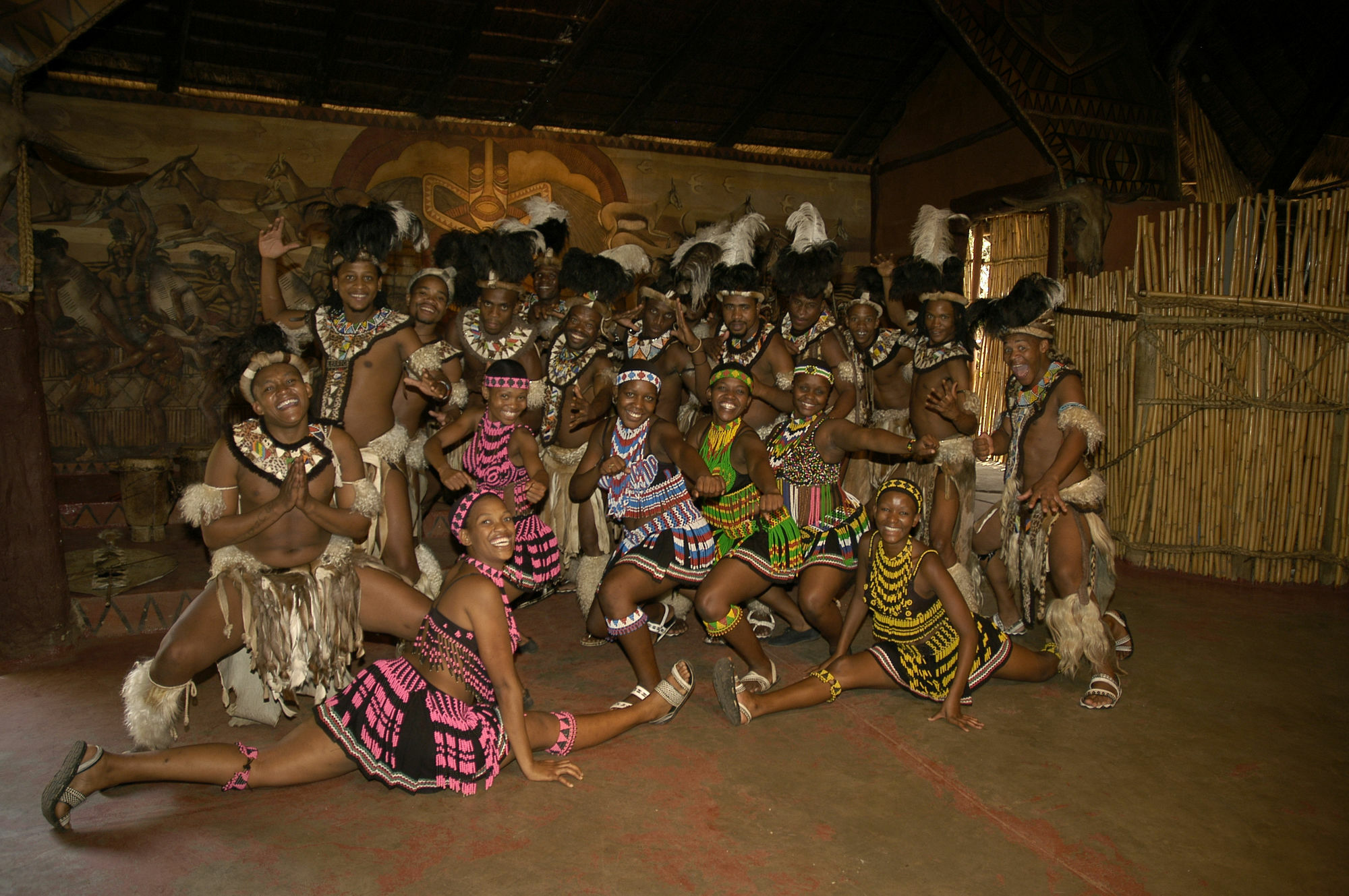 Aha Lesedi African Lodge & Cultural Village Broederstroom Exterior photo