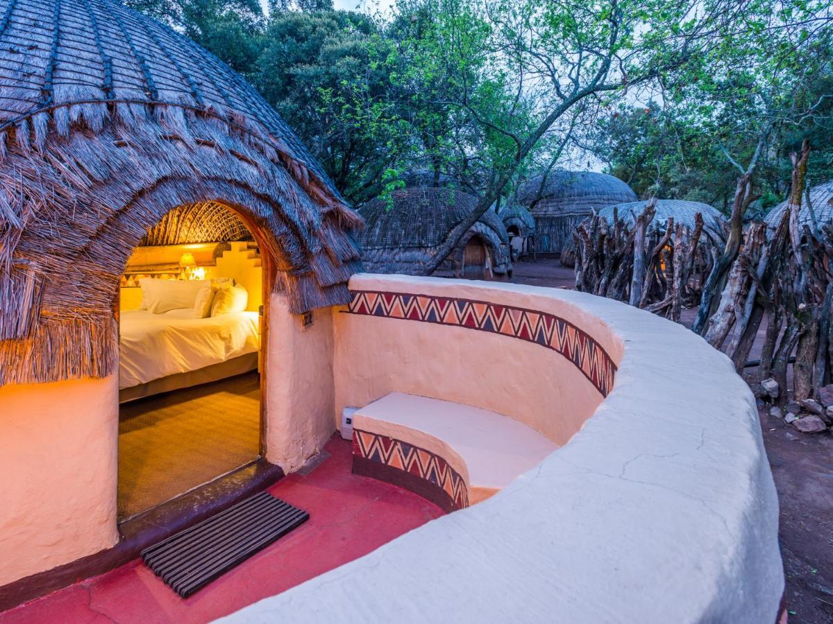 Aha Lesedi African Lodge & Cultural Village Broederstroom Exterior photo