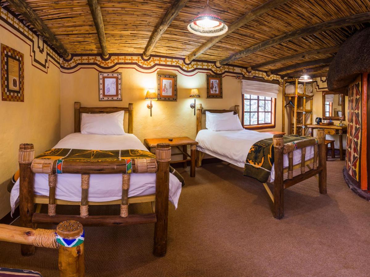 Aha Lesedi African Lodge & Cultural Village Broederstroom Exterior photo