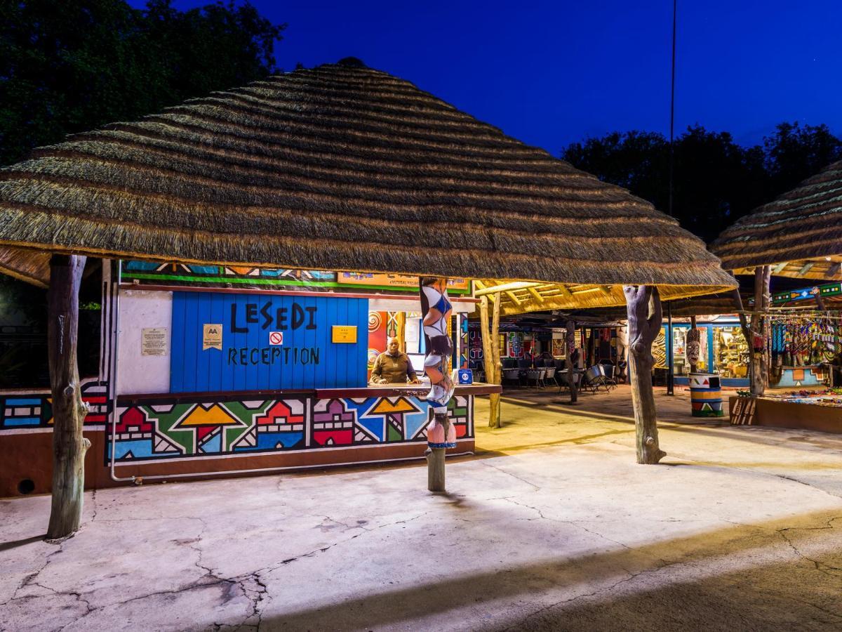 Aha Lesedi African Lodge & Cultural Village Broederstroom Exterior photo