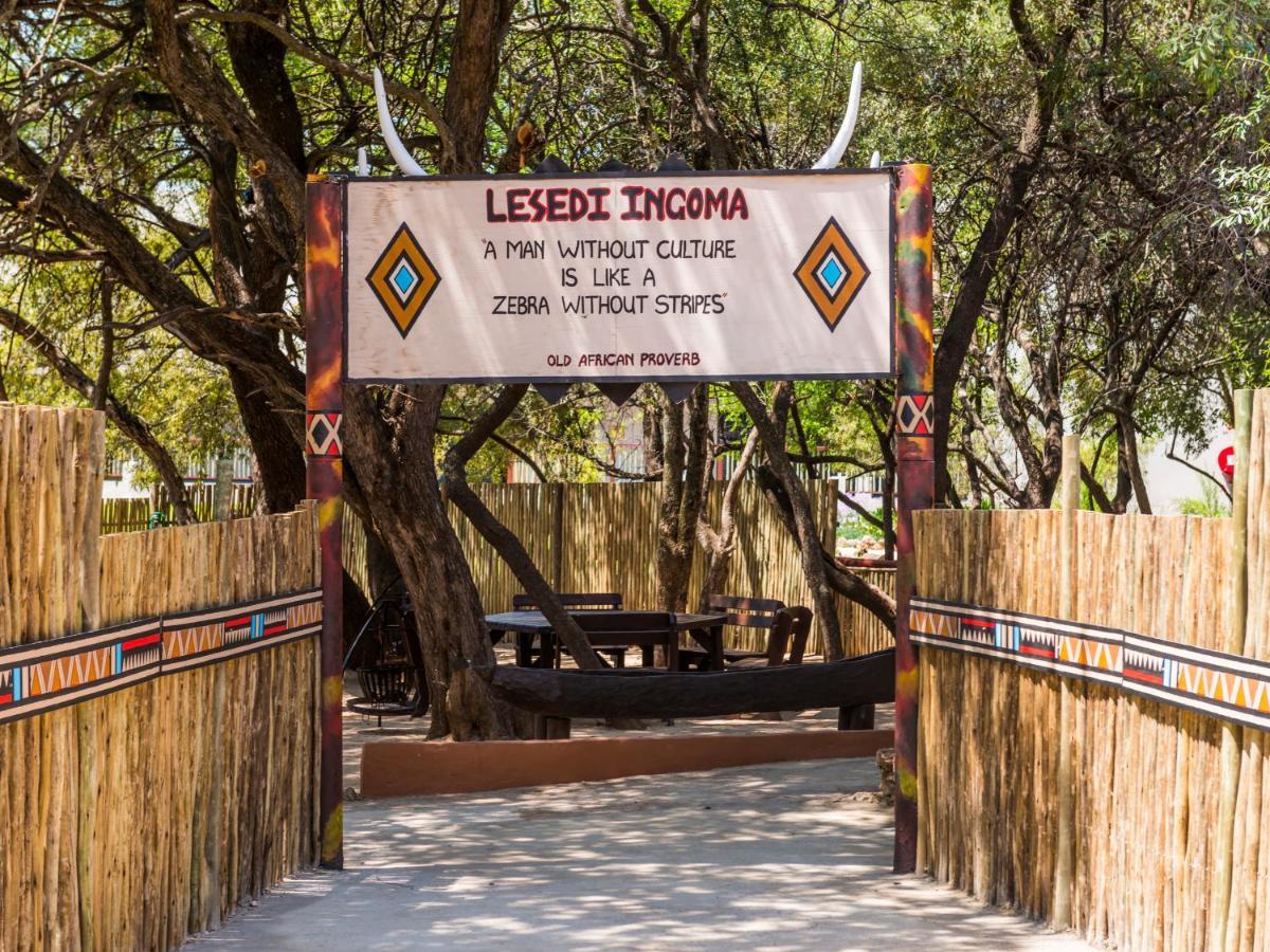 Aha Lesedi African Lodge & Cultural Village Broederstroom Exterior photo